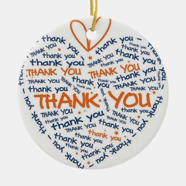 *DANKE* AN JEMANDEN SPEZIELLEN CHRSITMAS Ornament (Vorne)