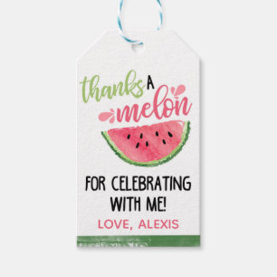 Danke an Melon für die Feier mit mir Gevor Tag Geschenkanhänger