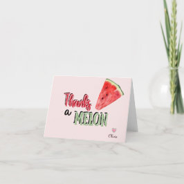 Danke an Melon | Wassermelone | Geburtstag