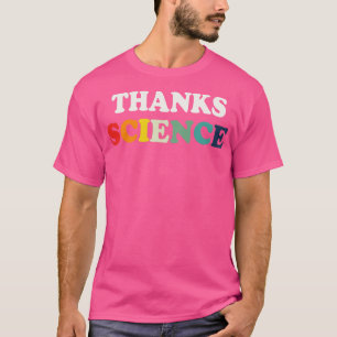 Danke an Science Vaccine Spritze Mini Button Abzei T-Shirt