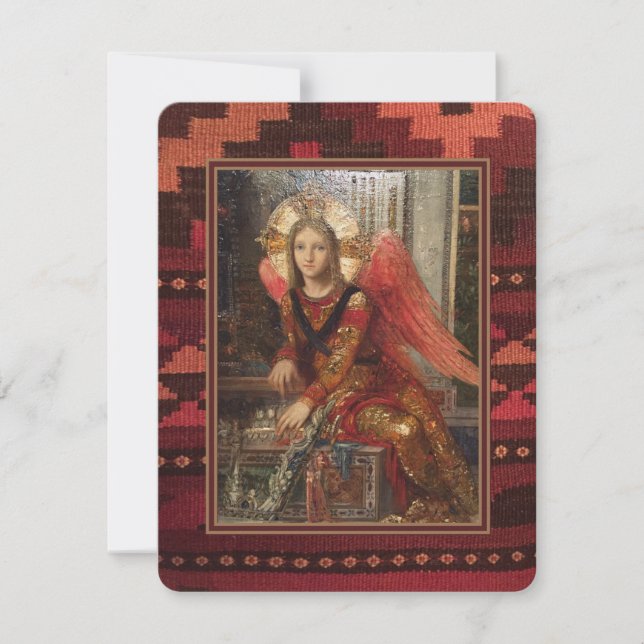 DANKE! ANGEL im Stil des SÜDLICHEN WESTERNS Dankeskarte (Vorderseite)