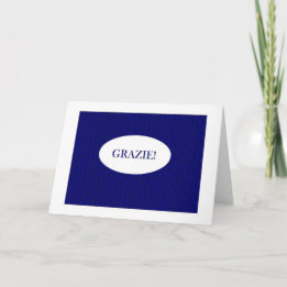 Danke auf italienisch