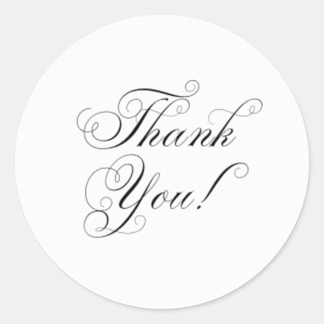 Danke, Aufkleber (Vorderseite)