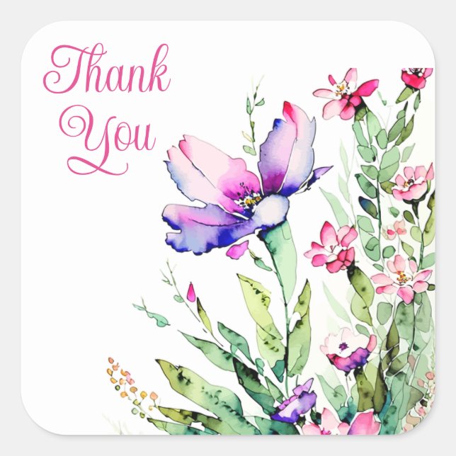 Danke, Aufkleber (Vorderseite)