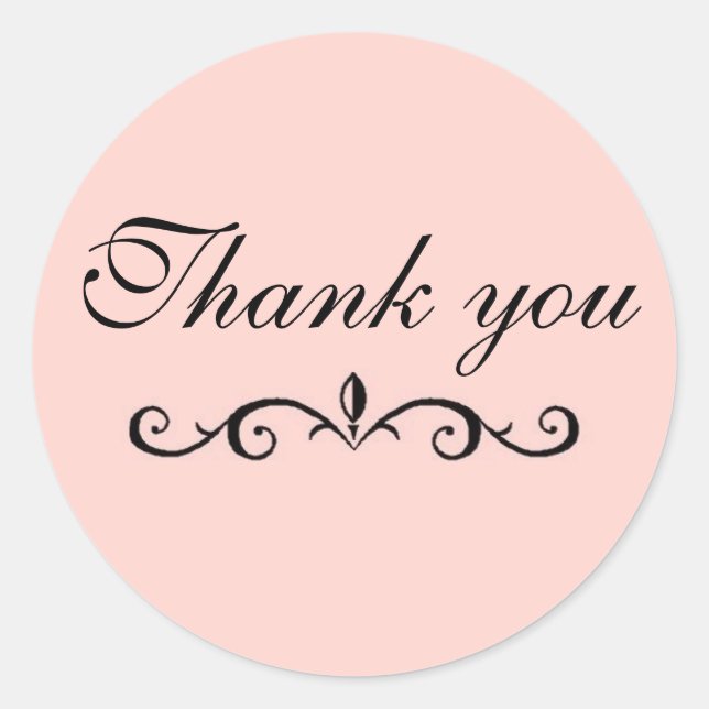 Danke, Aufkleber (Vorderseite)