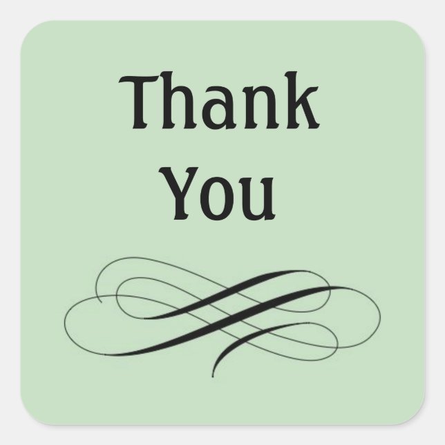 Danke, Aufkleber (Vorderseite)