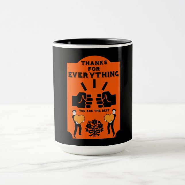 Danke aus dem Personal Tasse (Zentrum)