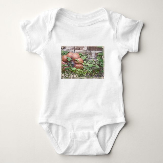 Danke Baby Bodysuit Strampler (Vorderseite)