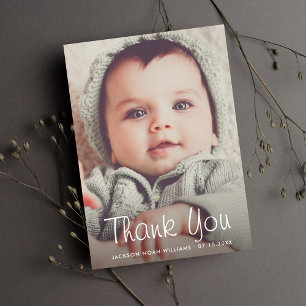 Danke Baby Dusche Personalisiertes Foto Custom
