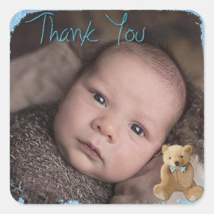 Danke, Baby Foto Sticker