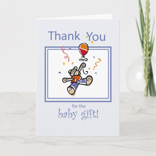 Danke Baby Geschenk, Rosa, Mädchen (Vorderseite)