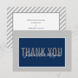 DANKE BAR MITZVAH modern minimalist grau navy