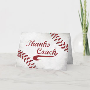 Danke Baseball Coach Large Grunge Baseball