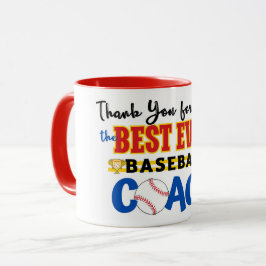 Danke Baseball Coach Tasse