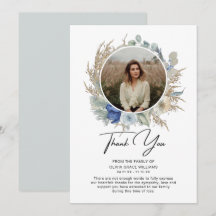 Danke Beileid Foto Beerdigung Bereavement