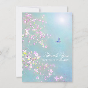 Danke Beileid Funerly Butterfly FOTO