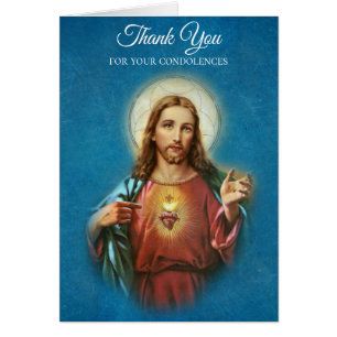 Danke Beileid Sympathie Heiliges Herz Jesu