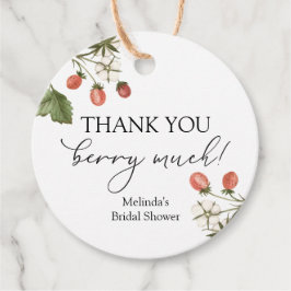 Danke, Berry Much Dusche Gevor Geschenkanhänger