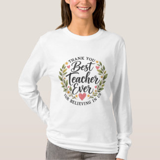 Danke Bester Lehrer Aller Zeiten T-Shirt