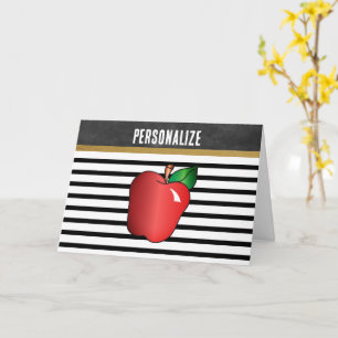 Danke - Bester Lehrer Karte