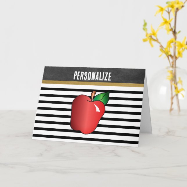 Danke - Bester Lehrer Karte (Gelbe Blume)