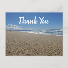 Danke Blau Himmel Strand Pflegekraft Anerkennung Postkarte