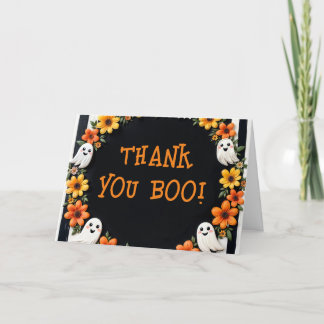 Danke Boo - Kundenspezifisches Halloween Danke-Kar