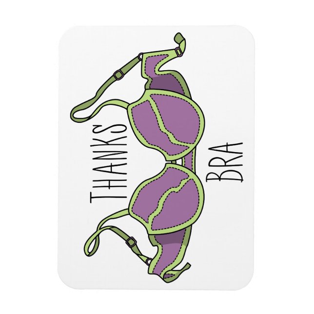 Danke Bra Magnet (Vertikal)