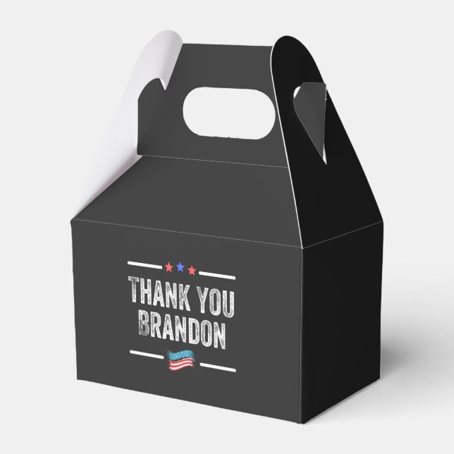 Danke Brandon Geschenkschachtel (Vorderseite)