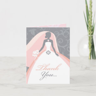 Danke Bridal Duwer Einladung