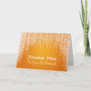 Danke Bridesmaid Night Dazzle Orange