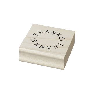 Danke! Briefmarke Gummistempel