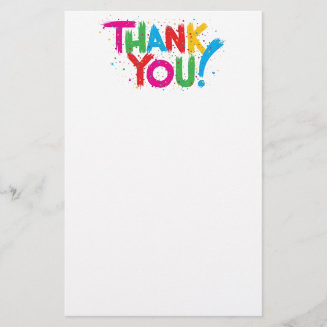 Danke! Briefpapier (Vorderseite)