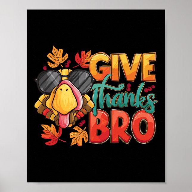 Danke Bro Erntedank Kindermädchen Bo Poster (Vorne)