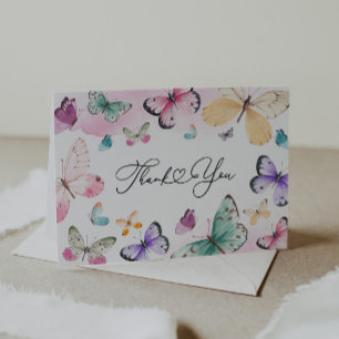 Danke, Butterfly Card Dankeskarte