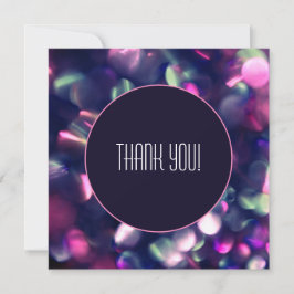 Danke Card, Berry Sparkle Design