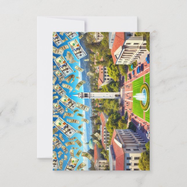 Danke Card - UCC Berkeley Design (Vorderseite)