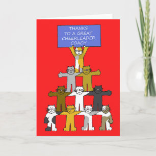 Danke Chelead Coach Cartoon Cats