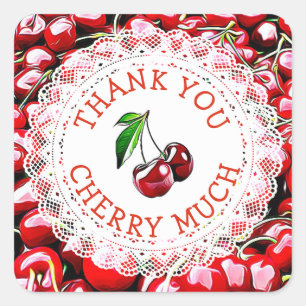 Danke, Cherry Much Cherries Stickers