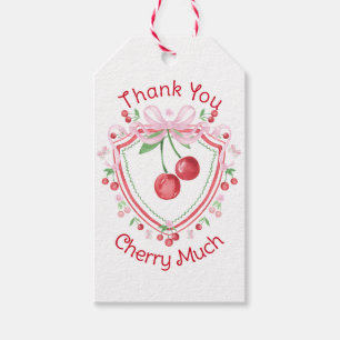 Danke Cherry Much Coquette Cherry Geschenkanhänger