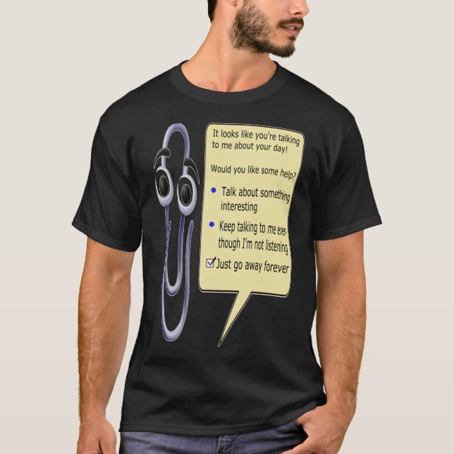 Danke Clippy!   T-Shirt (Vorderseite)