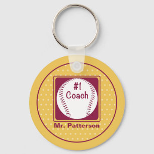 Danke Coach, Danke Nummer 1 Schlüsselanhänger