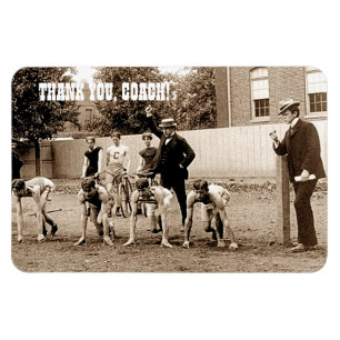 Danke, Coach. Geschenkmagnet Magnet