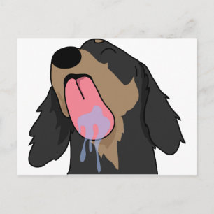 Danke Dackel Postkarte