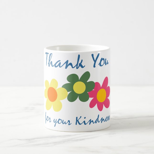 Danke, Daisies Tasse (Mittel)