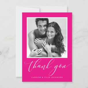 DANKE DANKEN SIE Foto Kalligraphie heiß rosa