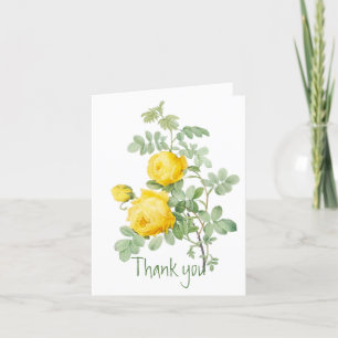 Danke Dankeschön Gelber Rosen Garten Blume