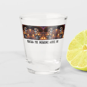Danke, dass du auf mich aufgepasst hast schnapsglas