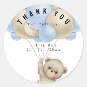 Danke, dass du auf Teddy Bear Balloon Sticker geko