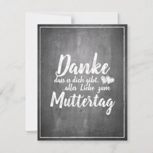 Danke, dass du bist! Muttertagskappe